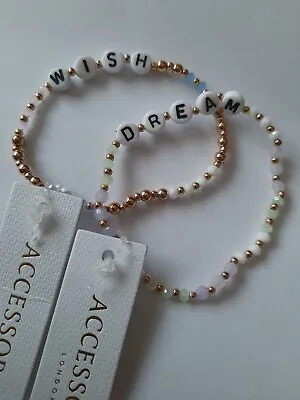 Accessorize Wish And Dream Stretch Bracelets • £7.50