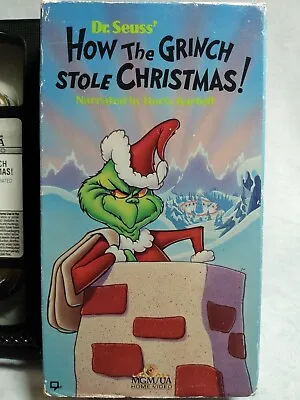 Dr Seuss’ How The Grinch Stole Christmas (1966 VHS Tape) • $6.99