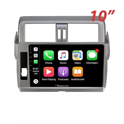 10  Wireless CarPlay Android Auto Nakamichi BT Radio For Toyota Prado 2014-17 SO • $1199