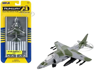 Mcdonnell Douglas Av-8b Harrier Ii Aircraft  Us Marines  Model By Runway24 Rw020 • $7.99