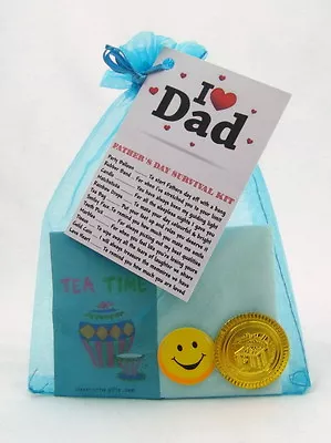 Fathers Day & Birthday Fabulous Gift Card Present Survival Kit Personalised Dad • £4.49