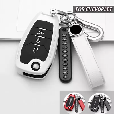 Luminous Car Flip Key Case Shell Holder Skin Fob For Chevrolet Chevy Cruze Parts • $47.60