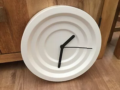 Lovely Ikea Black & White Nylle Minimalist Design Wall Clock • £17.99