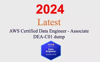 AWS Certified Data Engineer Associate DEA-C01 Dump GUARANTEED (1 Month Update) • $20