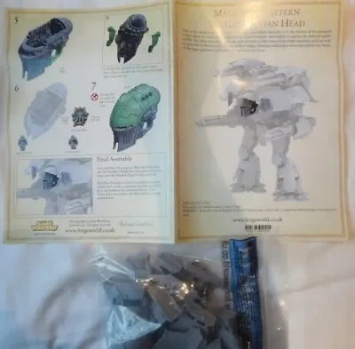 Mars Beta Warlord Titan Head - Forge World - Warhammer World Exclusive - New A • £100