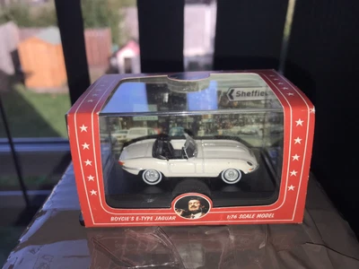 £26 • Buy Only Fools And Horses Boycies E Type Jaguar 1.76 Scale Model Signed