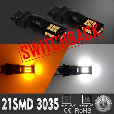 Alla LED 3457NA Running Light BulbDRLTurn SignalSwitchbackFlashback2 Colors • $19.98