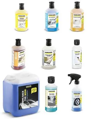 Karcher Pressure Washer Window CAR Cleaning Liquid 500ml  1L 5L • £10.99