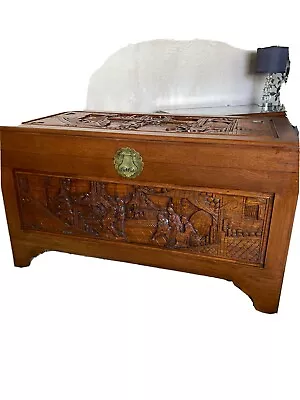 Chinese Camphor Wood Chest • £250