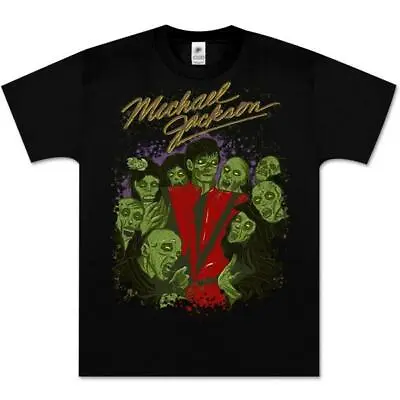 Michael Jackson Thriller Zombie Crew Officially Licensed T-shirt • £25.06