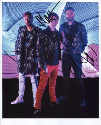 Muse (Band) Matt Bellamy + 2 Signed Photo Genuine In Person + Hologram COA  • £164.99