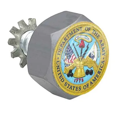 Grey Hex Billet Air Cleaner Cover Bolt For Harley - US Department Of The Army • $7.87