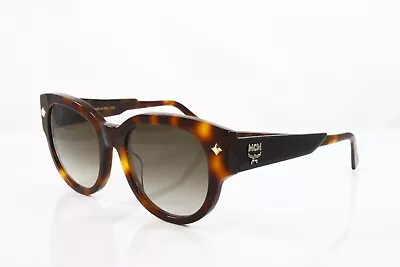 MCM Sunglasses Women's Round MCM673S 214 Havana 53mm NEW! • $79