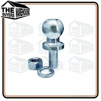 $16 • Buy HEAVY DUTY, CHROME TOW BALL 50mm, 3500KGS LOAD CAPACITY