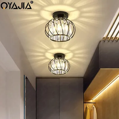 Modern Ceiling Pendant Light Shade Acrylic Crystal Easy Fit Chandelier Lampshade • £18.99