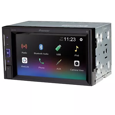 Pioneer DMH-241EX Double 2 DIN MP3/WMA Digital Media Player 6.2 LCD Bluetooth • $169.99