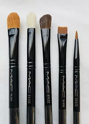 MAC SE Makeup Brush Set - Natural & Synth. Vintage/Rare C.2006 Brushes+case • $59