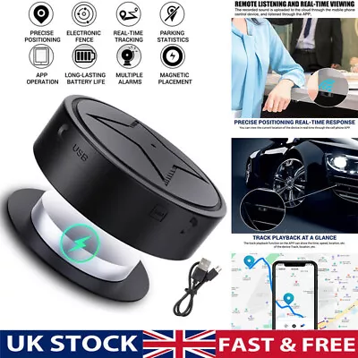 Universal GPS Car Tracker Magnetic Vehicle Bike Mini Tracking Wireless Device UK • £13.99