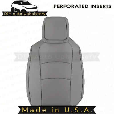 2009-2014 For Ford E350 Econoline Van Driver Top Vinyl Seat Cover Gray • $156.74