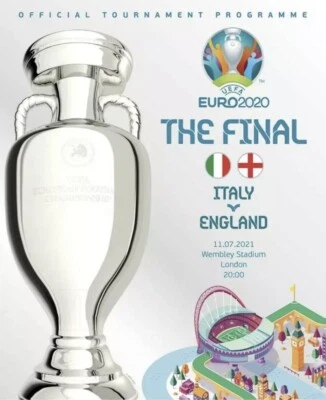 £11.95 • Buy England V Italy Official UEFA 2020 Euro Football Final Programme  Magazine