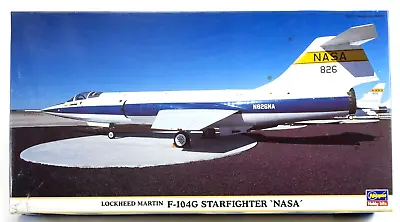 Hasegawa 1/48 Scale Lockheed Martin F-104G Starfighter 'NASA' Plastic Model Kit • $67.50