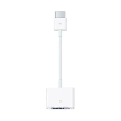 Genuine Apple HDMI To DVI Video Adapter Cable For Mac Mini-MacBook Pro MGVU2ZM/A • $8.06