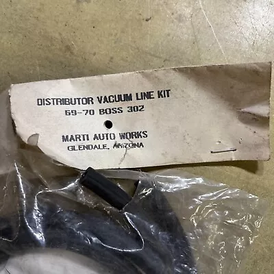 1969 And 1970 Boss 302 Mustang Distributor Vacuum Line Hose Kit Opened Item • $20