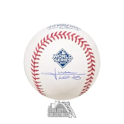 Juan Soto Autographed 2019 World Series Official MLB Baseball - JSA COA • $179.95