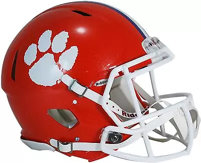 Clemson Tigers Revolution Speed Full-Size Authentic Football Helmet • $389.99