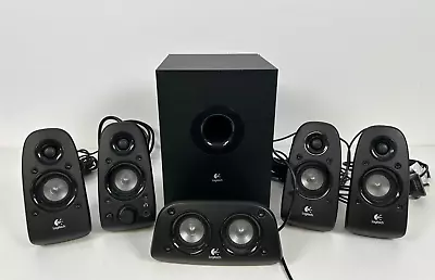 Logitech Z506 Multimedia 5.1 Surround Sound Home Theatre System Great Bass • £75