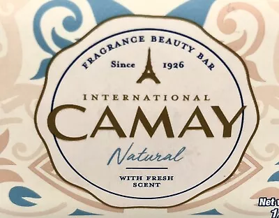 Camay~Natural White Beauty Bars Soap White Natural 125g ~4 Bundle Fast Shipping • £6.75