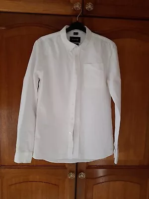 FIRETRAP White  Long Sleeved Men's Shirt S Classic Fit • £2.50