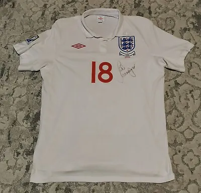 England World Cup Match Shirt Signed Jamie Carragher  • £589