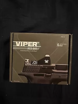 Vortex VRD-6 Viper Red Dot 6 MOA With Picatinny Rail Mount • $61