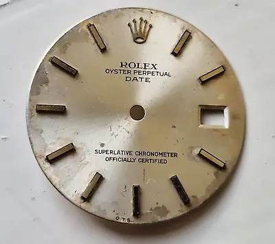 Vintage Genuine Rolex Date Unisex 27 Mm Size Watch Dial Only • $88.43