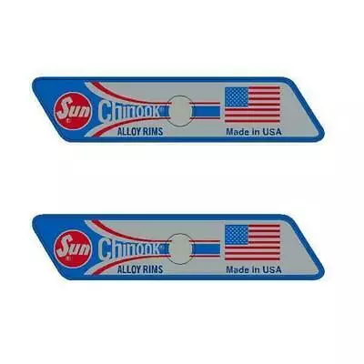 SUN - Chinook Rim Decals  - Old School Bmx • $16.50