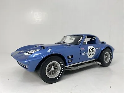 1963 Chevy Corvette Grand Sport Nassa Speedweek Pabst Cannon 1:18 Exoto Rlg18023 • $375