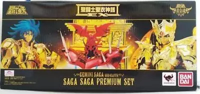 Saint Seiya Myth EX Gemini Saga God Cloth Soul Of Gold Premium Set Popularity Jp • $848.99