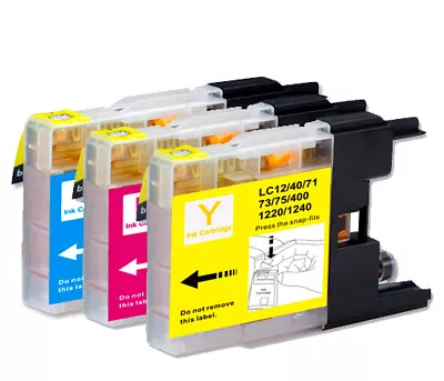 3P CMY Ink Cartridge Fits Brother LC75 LC71 XL MFC-J435W MFC-J825DW MFC-J835DW • $10.34