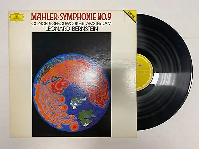 Mahler Symphonie No. 9 Amsterdam Leonard Bernstein DG Classical Box 2 LP Record • $161.99