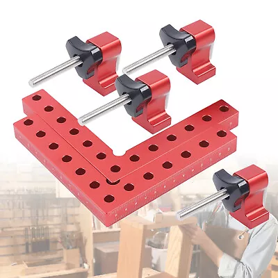 1Pair Woodworking 90 Degree Positioning Square Right Angle Clamps Carpenter Tool • $27