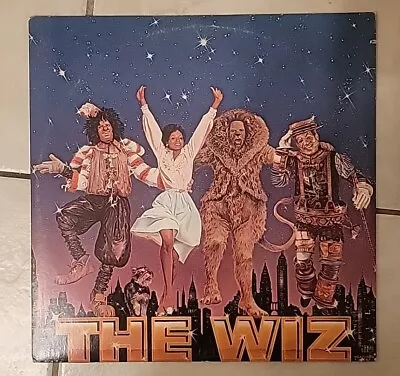 THE WIZ SOUNDTRACK 2 RECORDS LP ALBUM Motown 2-14000 W/ Poster 1978 DIANA ROSS • $30