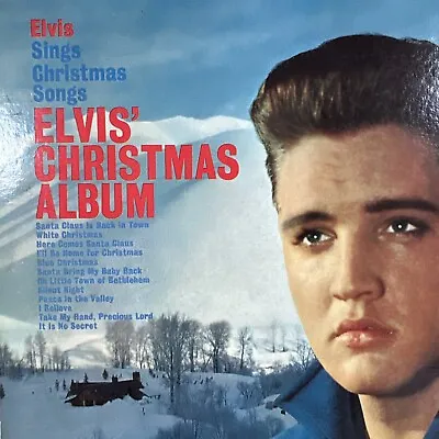 Elvis Sings Christmas Elvis' Christmas Album Vinyl Record RCA Victor • $225.99