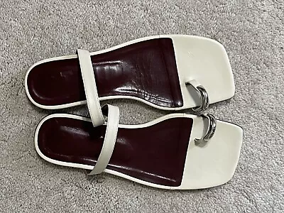 STAUD Joey Sandal 7.5 Ivory • $50