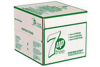 7ltr 7up Free Bag In Box (Post Mix) - Minimum 2 Months Date! • £59.99