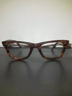 $50 • Buy Ray-Ban RB2140 Wayfarer 50[]22 FRAME ONLY And Leather Case 