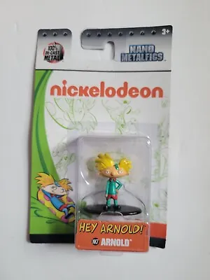 $7.99 • Buy ARNOLD Nickelodeon Hey Arnold Nano Metalfigs 100% Die Cast Metal