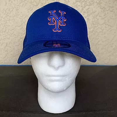 New York Mets Hat Cap Fitted Men's L/XL New Era 39Thirty Batting Practice MLB • $26.97