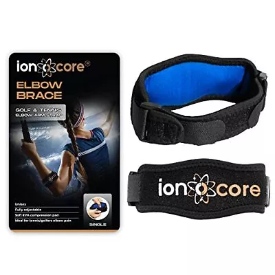 £7.77 • Buy Ionocore Tennis Elbow Support Strap - Golfers Elbow Support For Men & Women
