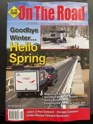 $17.95 • Buy On The Road Magazine Spring 2022 Jayco J-Pod Outback Ozcape Campers